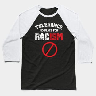 Say No To Racism Baseball T-Shirt